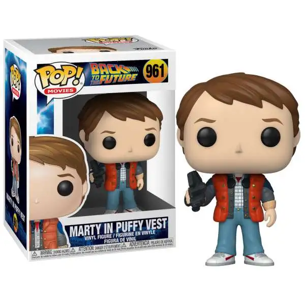 Funko Back to the Future POP! Movies Marty in Puffy Vest Vinyl Figure #961
