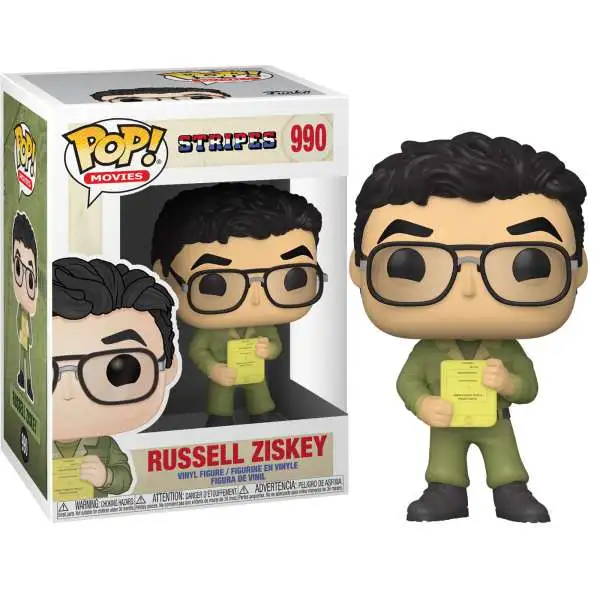 Funko Stripes POP Movies Russell Ziskey Vinyl Figure 990 Damaged