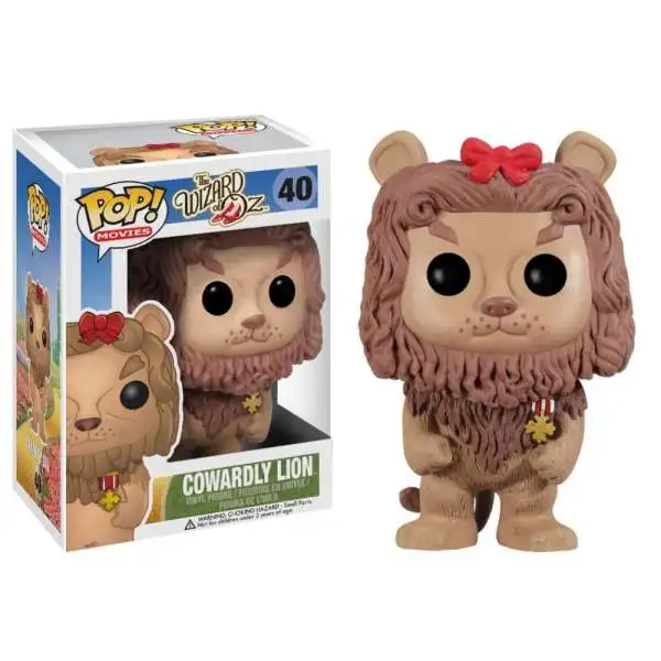 Funko The Wizard of Oz POP! Movies Cowardly Lion Vinyl Figure #40 [Damaged Package]