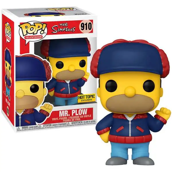 Funko The Simpsons POP! Television Mr. Plow Exclusive Vinyl Figure #910
