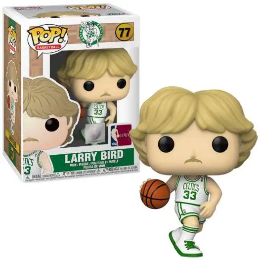 Funko NBA Boston Celtics POP! Basketball Larry Bird Vinyl Figure #77 [White Uniform]
