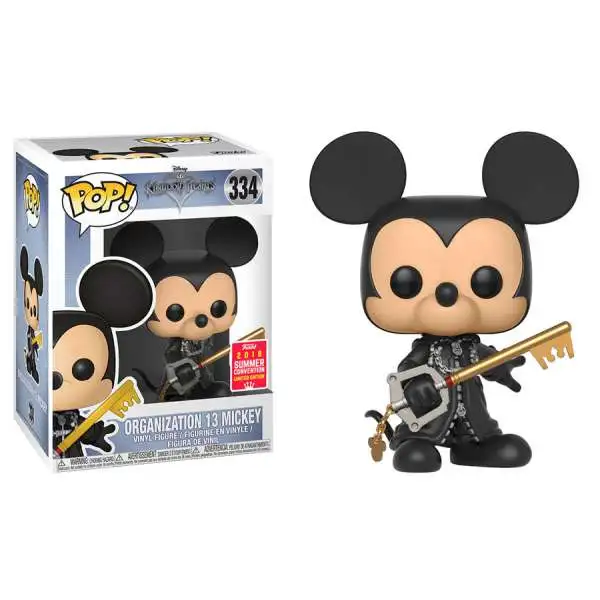 Funko Kingdom Hearts POP! Disney Organization 13 Mickey Exclusive Vinyl Figure #334 [Unhooded, Damaged Package]