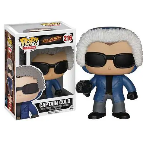 Funko The Flash CW TV Series POP! Television Captain Cold Vinyl Figure #216 [Damaged Package]