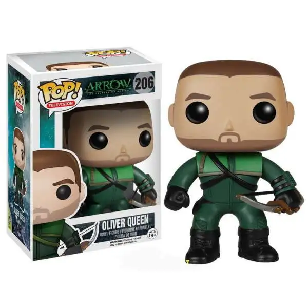 Funko DC Arrow POP! Television Oliver Queen Vinyl Figure #206 [Damaged Package]
