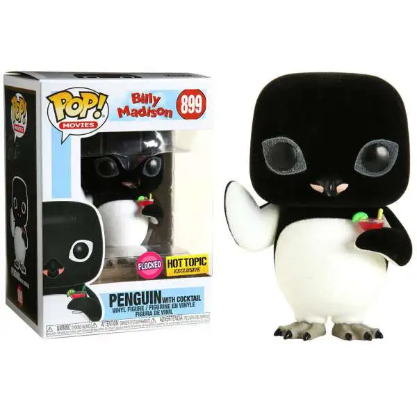 Funko Billy Madison Pop! Movies Penguin Vinyl Figure #899 [with Cocktail, Flocked]