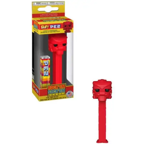 Funko Mattel RockEm SockEm POP! PEZ Red Rocker Candy Dispenser