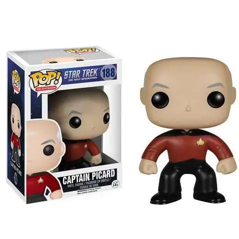 Funko Star Trek: The Next Generation POP! Television Captain Picard Vinyl Figure #188 [Damaged Package]