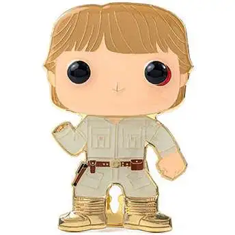 Funko Star Wars POP! Pin Luke Skywalker Large Enamel Pin [Chase]