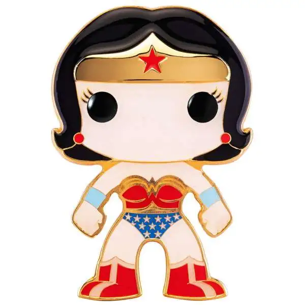 Funko DC Classic POP! Pin Wonder Woman Large Enamel Pin