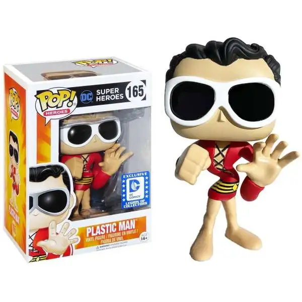 Funko DC POP! Heroes Plastic Man Exclusive Vinyl Figure #165