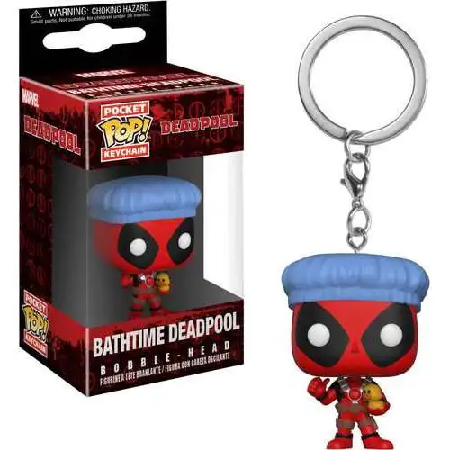 Funko Marvel Pocket POP! Bathtime Deadpool Keychain