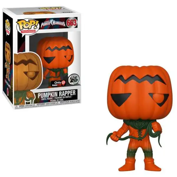 Funko Power Rangers Mighty Morphin 25th Anniversary POP! Television Pumpkin Rapper Exclusive Vinyl Figure #663 [Damaged Package]