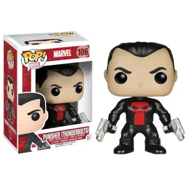 Funko POP! Marvel Punisher Exclusive Vinyl Bobble Head #106 [Thunderbolts]