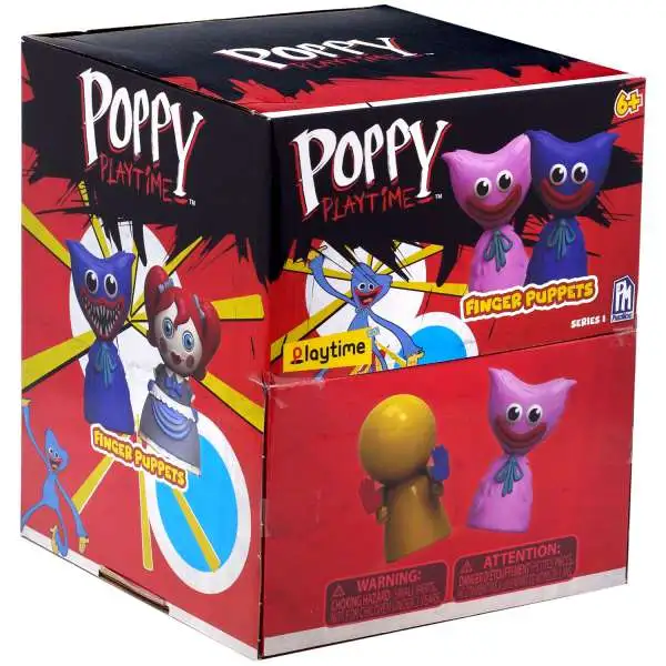 Poppy Playtime PVC Finger Puppet Mystery Box [24 Packs]