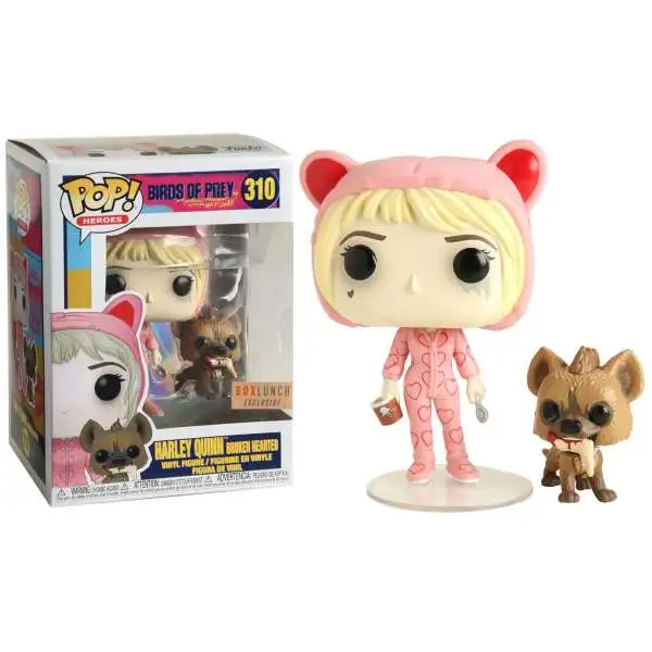 Funko DC Birds of Prey POP! Heroes Harley Quinn Broken Hearted Exclusive Vinyl Figure #310