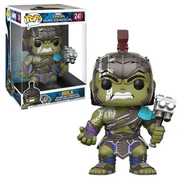 Funko Thor: Ragnarok POP! Marvel Hulk Exclusive 10-Inch Vinyl Bobble Head #241 [Super-Sized, Loose]