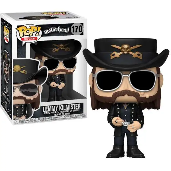 Funko Motorhead POP! Rocks Lemmy Kilmister Vinyl Figure #170 [Sunglasses]