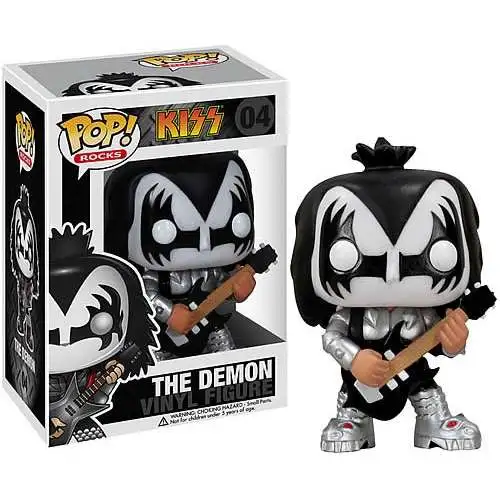 Funko KISS POP Rocks The Demon Vinyl Figure 04 Version 1 - ToyWiz