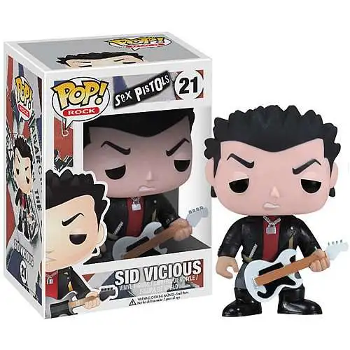 Funko Sex Pistols POP Rocks Sid Vicious Vinyl Figure 21 - ToyWiz