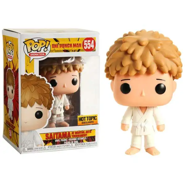Funko One Punch Man POP! Animation Saitama Exclusive Vinyl Figure #554 [Martial Arts Tournament, Damaged Package]