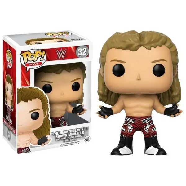 Funko WWE Wrestling POP! WWE Shawn Michaels Exclusive Vinyl Figure #32 [The Heartbreak Kid]