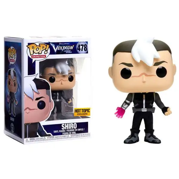 Funko Voltron POP! Animation Shiro Exclusive Vinyl Figure #478 [Glow-in-the-Dark]