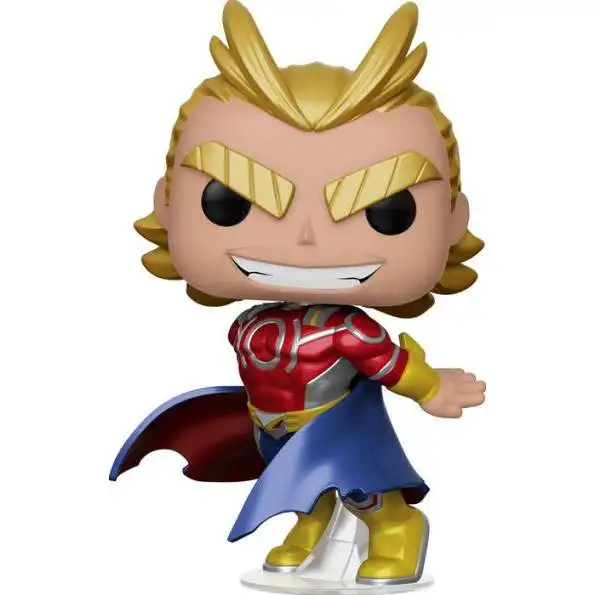 Funko My Hero Academia POP! Animation Silver Age All Might Exclusive Vinyl Figure #608 [Metallic, Damaged Package]