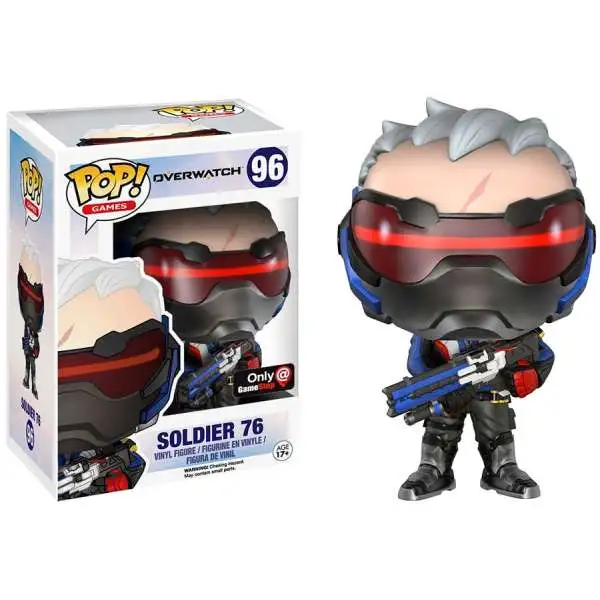 Funko Blizzard Overwatch POP! Games Soldier 76 Exclusive Vinyl Figure #96