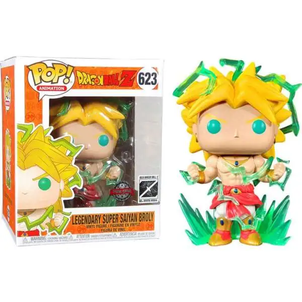 Funko Dragon Ball Z POP! Animation Broly Exclusive 6-Inch Vinyl Figure #623 [Super-Sized, Damaged Package]