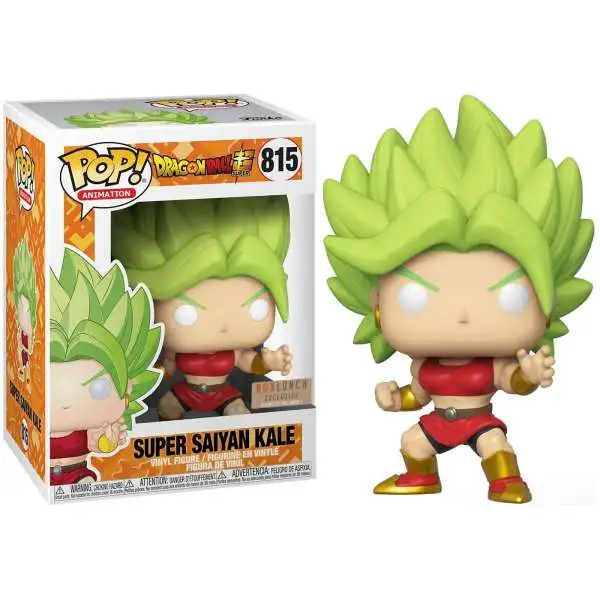 Dragon Ball Super POP! Animation Super Saiyan Kale Exclusive Vinyl Figure #815 [Glow-in-the-Dark]