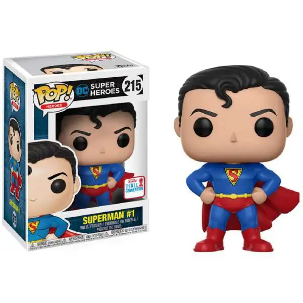 Funko DC POP! Heroes Superman #1 Exclusive Vinyl Figure #215