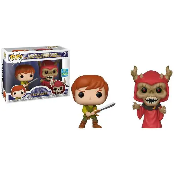 Funko The Black Cauldron POP! Disney Taran & Horned King Exclusive Vinyl Figure 2-Pack