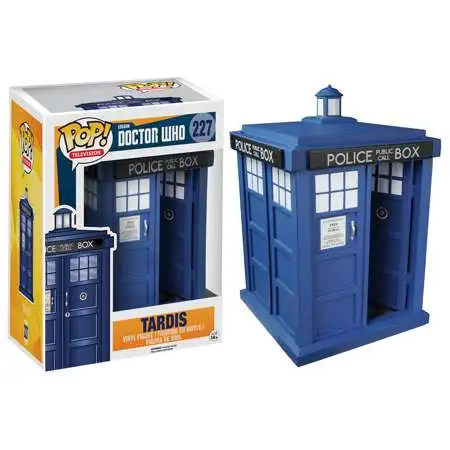 Funko Doctor Who POP! Television Tardis 6-Inch Vinyl Figure #227 [Super-Sized, Damaged Package]