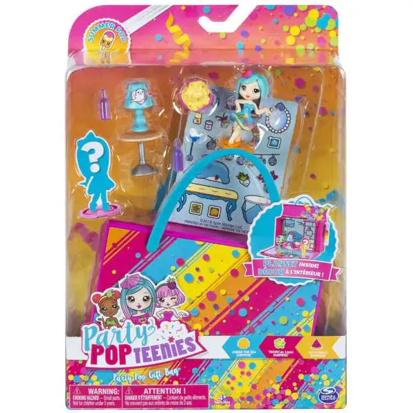 Party Popteenies Party Pop Gift Bag Under the Sea Party Playset