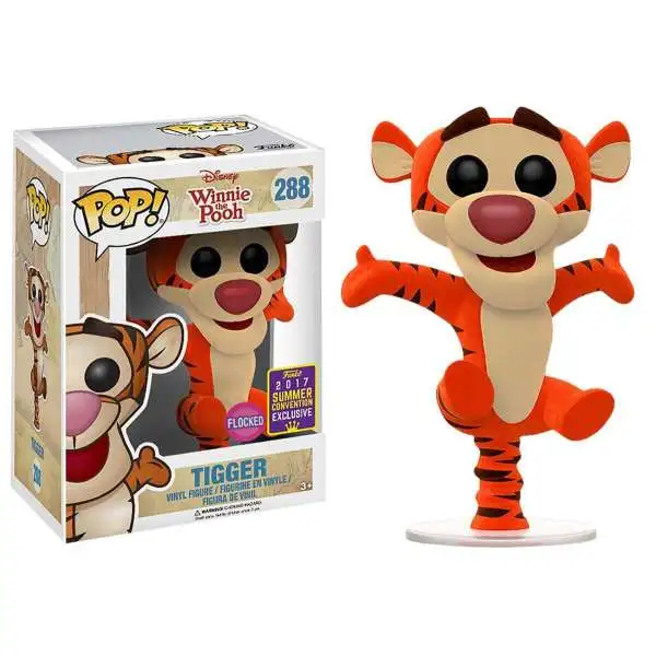 Funko Winnie the Pooh POP! Disney Tigger Exclusive Vinyl Figure #288 [Flocked]