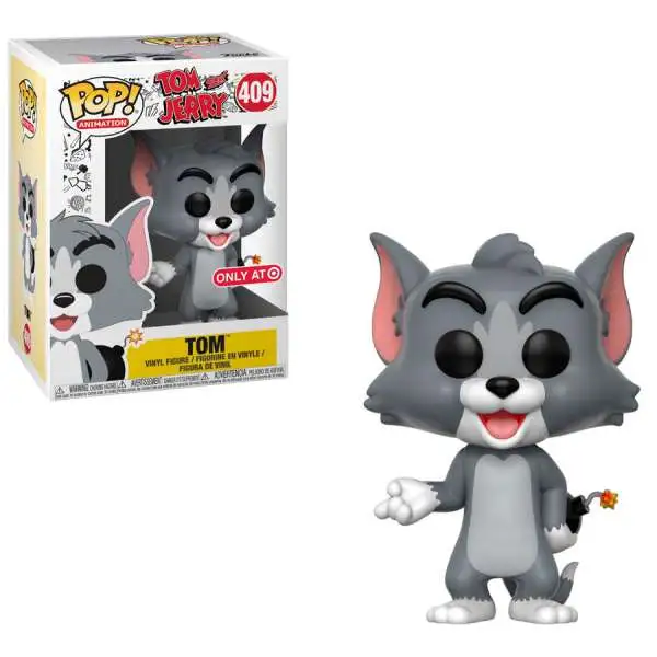 Funko Tom and Jerry POP! Animation Tom Exclusive Vinyl Figure #409 [with Explosives, Damaged Package]