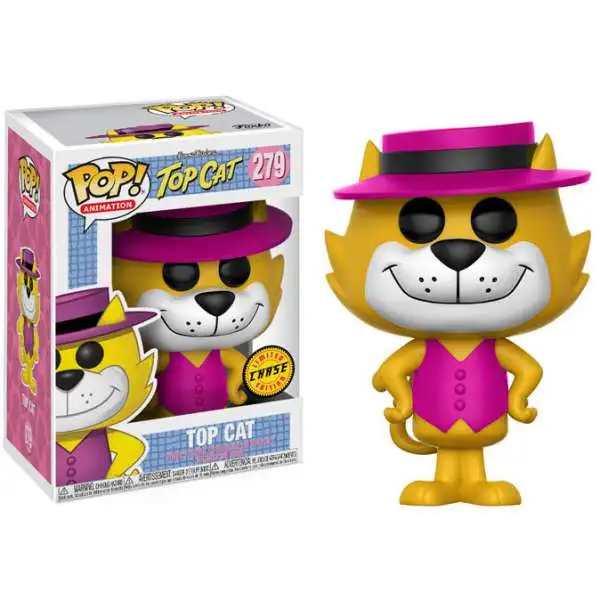 Funko Hanna-Barbera POP! Animation Top Cat Vinyl Figure #279 [Pink Hat, Chase Version]
