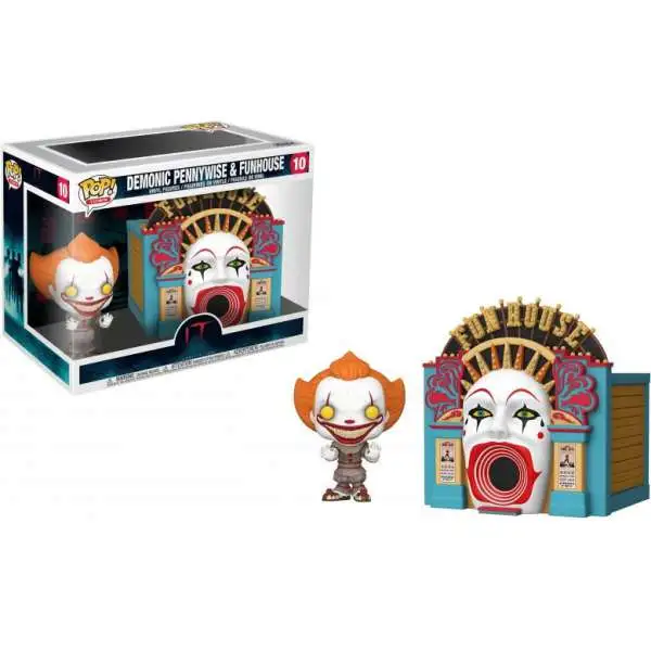 Funko IT Chapter 2 POP! Town Demonic Pennywise & Funhouse Vinyl Figure Set #10