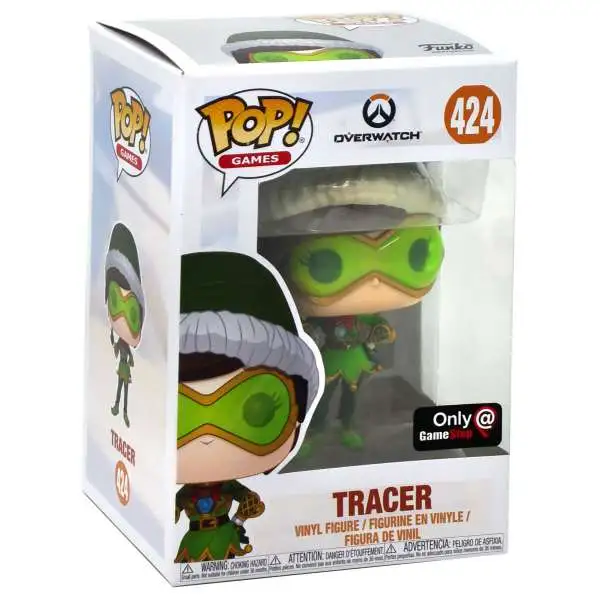 Funko Overwatch POP! Games Tracer Exclusive Vinyl Figure #424 [Winter Wonderland]