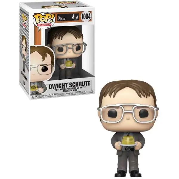 Funko The Office POP! Television Dwight with Jello Stapler Vinyl Figure #1004 [Damaged Package]