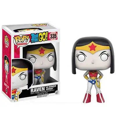 Funko DC Teen Titans Go! POP! Television Raven as Wonder Woman Exclusive Vinyl Figure #335