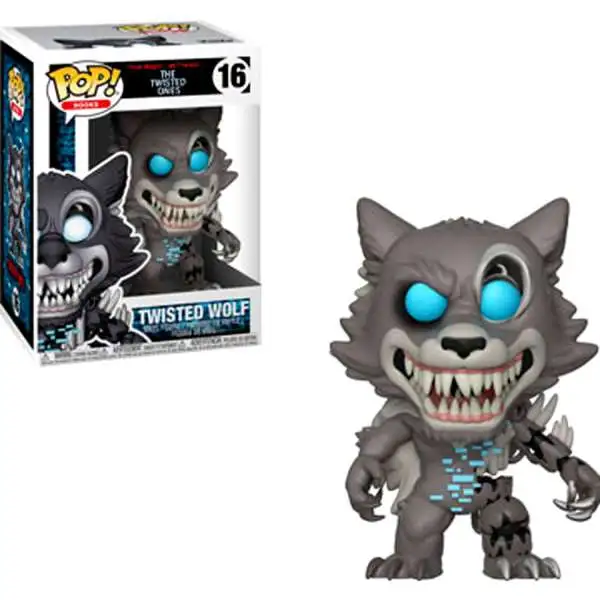 Funko Five Nights at Freddy's The Twisted Games POP! Books Twisted Wolf Vinyl Figure #16 [Damaged Package]