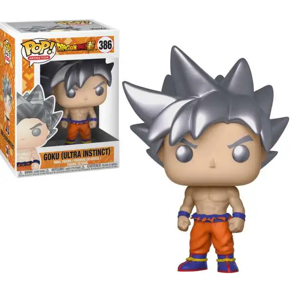 Funko Dragon Ball Z POP! Animation Goku (Ultra Instinct) Vinyl Figure #386 [Damaged Package]