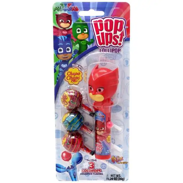 Disney Junior Pop Ups! Chupa Chups Owlette Lollipop [Includes 3 Lollipops!]