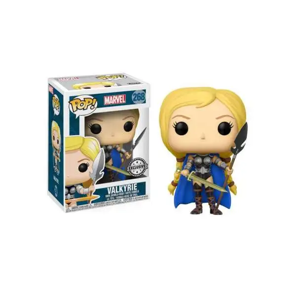 Funko POP! Marvel Valkyrie Exclusive Vinyl Bobble Head #268