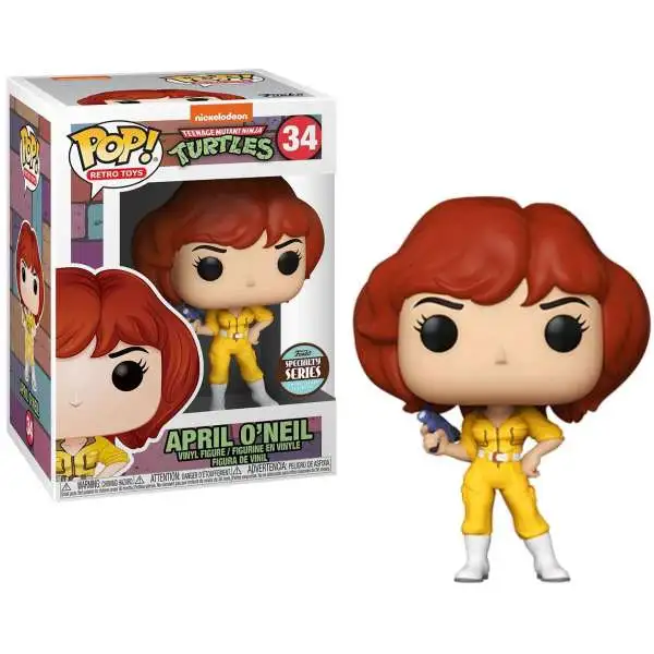 Funko Teenage Mutant Ninja Turtles POP! Retro Toys April O'Neil Exclusive Vinyl Figure #34 [Damaged Package]