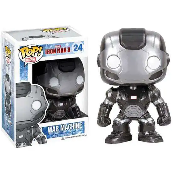 Funko Iron Man 3 POP! Marvel War Machine Vinyl Bobble Head #24