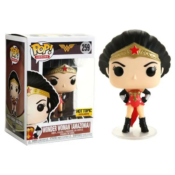 Funko DC POP! Heroes Wonder Woman Exclusive Vinyl Figure #259 [Amazonia]