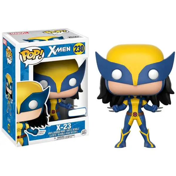 Funko X-Men POP! Marvel Wolverine / X-23 Exclusive Vinyl Bobble Head #230 [Damaged Package]