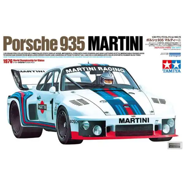 Tamiya USA Sports Car Series Porsche 935 Martini Model Kit (Pre-Order ships February)